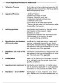 Basic Appraisal Procedures - McKissock QUESTIONS & ANSWERS 2023 ( A+ GRADED 100% VERIFIED)