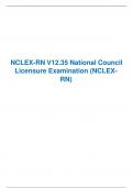 NCLEX-RN V12.35 