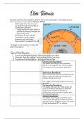 Plate Tectonics - Grade 10