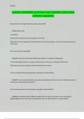 CARDIAC DISORDERS QUESTION AND ANSWERS &lpar;2023&sol;2024&rpar; &lpar;VERIFIED ANSWERS&rpar;