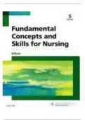 FUNDAMENTAL CONCEPTS AND SKILLS FOR NURSING 5TH EDITION BY  PATRICIA A&period; WILLIAMS &lpar;9780323396219&rpar; TEST BANK&vert; TEST BANK FOR WILLIAMS&rsquo; deWit's FUNDAMENTAL CONCEPTS AND SKILLS FOR NURSING 5TH EDITION 2023&sol;2024 &lpar;ALL 41 CHAPTERS FULLY COVERED&rpar;