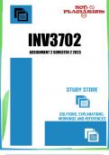 INV3702 Assignment 2 Semester 2 2023