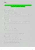 SPORTS MEDICINE FIRST AID EXAM QUESTIONS AND ANSWERS &lpar;2023&sol;2024&rpar; &lpar;VERIFIED ANSWERS&rpar;