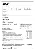 A-level PHYSICS Paper 3 Section B	Astrophysics