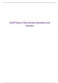 ICDVP Exam 2 New Review Questions and Answers