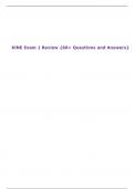 KINE Exam 1 Review {60+ Questions and Answers}