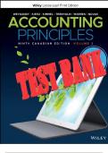 TEST BANK for Accounting Principles, Volume 2, 9th Canadian Edition by Jerry J. Weygandt, Donald E. Kieso and Paul D. Kimmel  ISBN-13 978-1119786634.
