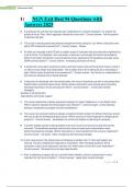 NGN Exit Hesi 94 Questions with Answers 2023