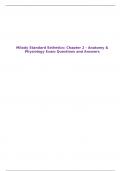 Milady Standard Esthetics: Chapter 2 - Anatomy & Physiology Exam Questions and Answers