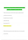 ATLS Post Test&period; MCQ WITH COMPLETE SOLUTIONS RATED A&plus; 2023&vert;2024 LATEST UPDATE