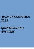 Practical Accounting Data Processing(AIN2601 exam pack 2023)