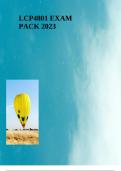 LCP4801 EXAM PACK 2023