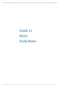 Grace 11 Music Theory and GMK Study Notes