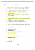 Test_Bank_Biochemistry___Test_1 complete update with answers key A+ GRADED