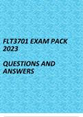 FLT3701 Exam pack 2023
