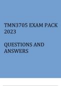 TMN3705 Exam pack 2023