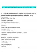 ATI Maternal Newborn Proctored Exam Study Set 2 &lpar;focused reviews&rpar;Questions With Complete Solutions