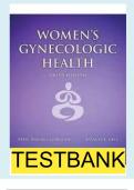 WOMEN'S GYNECOLOGIC HEALTH 3RD ED EXAM STUDY TESTBANK QUESTIONS WITH ANSWERS KEY VERIFIED A+ GUIDE