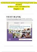 TEST BANK For Ebersole and Hess’ Gerontological Nursing and Healthy Aging 6th Edition by Theris A. Touhy, and Kathleen F Jet| Complete Chapter's 1 - 28 | 100 % Verified