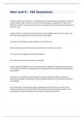 Hesi exit 5 - 160 Questions&vert; correctly answered