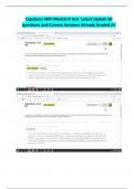 Capstone VATI-Mental H test  Latest Update 60 questions and Correct Answers Already Graded A&plus;