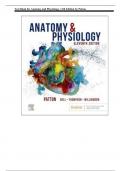 Test Bank for Anatomy and Physiology, 11th Edition by Patton