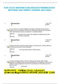 NURS 6521N MIDTERM EXAM ADVANCED PHARMACOLOGY QUESTIONS AND CORRECT ANSWERS