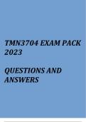 TMN3704 Exam pack 2023