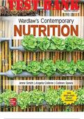 Wardlaw's Contemporary Nutrition 12th Edition Test Bank