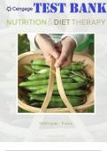 Nutrition and Diet Therapy 10th Edition Test Bank