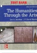 The Humanities through the Arts 11th Edition Test Bank