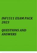 Visual Programming I(INF1511 Exam pack 2023)