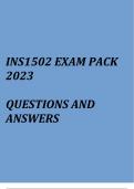 Developing Information Skills for Lifelong Learning(INS1502 Exam pack 2023)