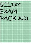 SCL1501 EXAM PACK 2023