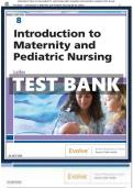 Introduction to Maternity and Pediatric Nursing&comma; 8th Edition Leifer Test bank &vert;CHAPTER 1-34 VERIFIED