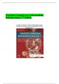 Test Bank For Understanding Pathophysiology 7th Edition