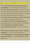 BRMP - PRACTICE STATEMENTS &lpar;YN&rpar; With Correct answers Updated 20232024