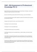 OAE - 004 Assessment of Professional Knowledge PK-12 exam 2023 with 100&percnt; complete solutions