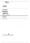 AQA A-level PHYSICS 7408&sol;3A Paper 3 Section A  JUNE 2023 FINAL MARK SCHEME 