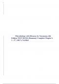 Microbiology with Diseases by Taxonomy&comma; 6th Edition TEST BANK &lpar;Bauman&rpar;&vert; Complete Chapter's 1 - 27 &vert; 100 &percnt; Verified