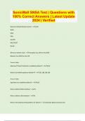 SonicWall SNSA Bundled Exams with Complete Solution &vert; Updated & Verified &vert; Guaranteed Success