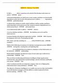 ISM4212  &sol; ISM 4212  PACKAGED EXAMS 