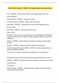 ISM 4212 Exam 1 With 104 Questions and Answers