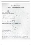 Quadratics practice questions 