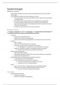 Samenvatting - Biomedische statistiek en epidemiologie (1041FBDBMW)