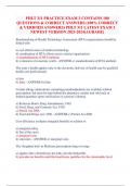 PHLT 311 PRACTICE EXAM 3 CONTAINS 100  QUESTIONS & CORRECT ANSWERS &lpar;100&percnt; CORRECT  & VERIFIED ANSWERS&rpar; PHLT 311 LATEST EXAM 3  NEWEST VERSION 2023-2024&lpar;AGRADE&rpar;