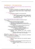 Hoofdstuk 4 algemene psychologie