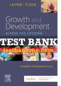 Test Bank For Growth and Development Across the Lifespan, 3rd - 2022 All Chapters - 9780323809405