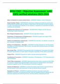  WGU C963 - Objective Assessment -with 100&percnt; verified solutions-2023-2024