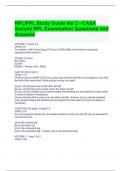 RPL&sol;PPL Study Guide Vol 2 - CASA Sample RPL Examination Questions and Answers